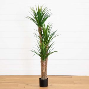 57” yucca artificial tree